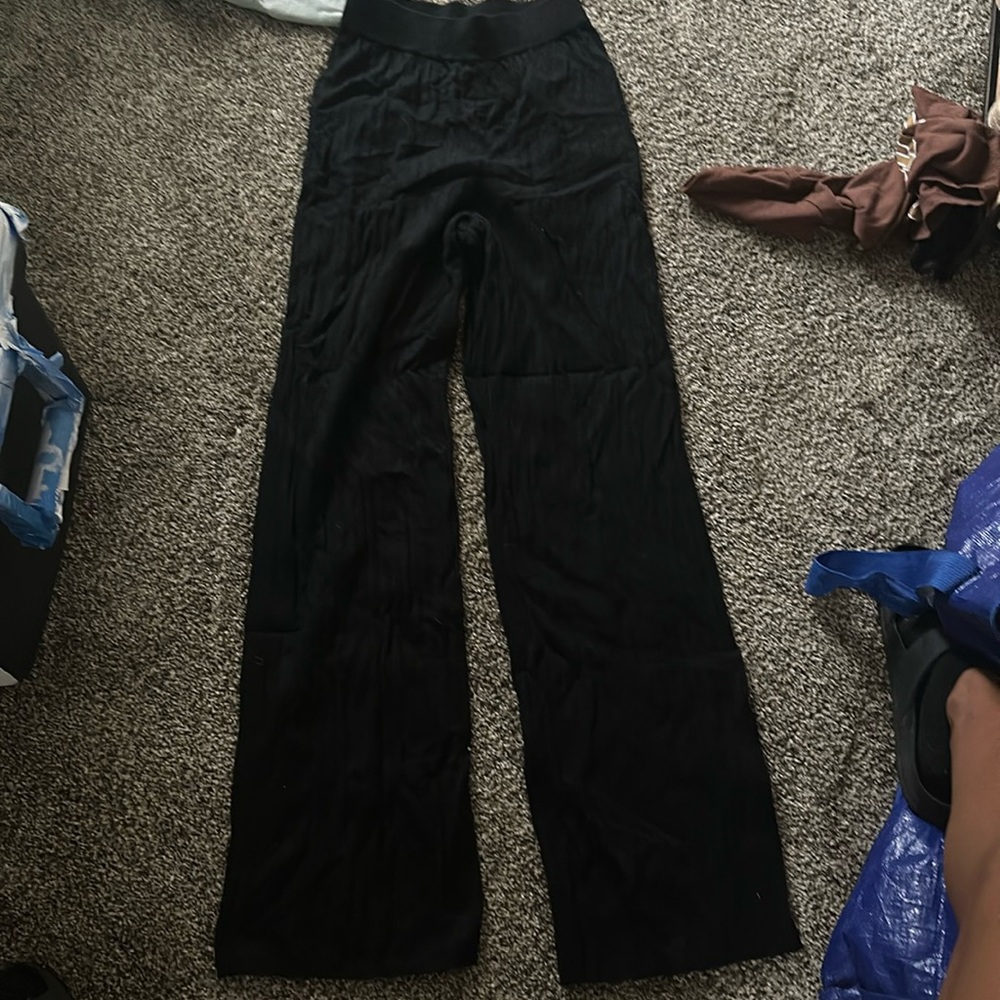 Abercrombie and fitch high rise sweater pants